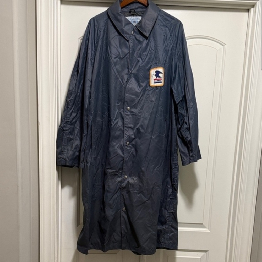 US Mail USPS Postal Service 46R Raincoat Trench